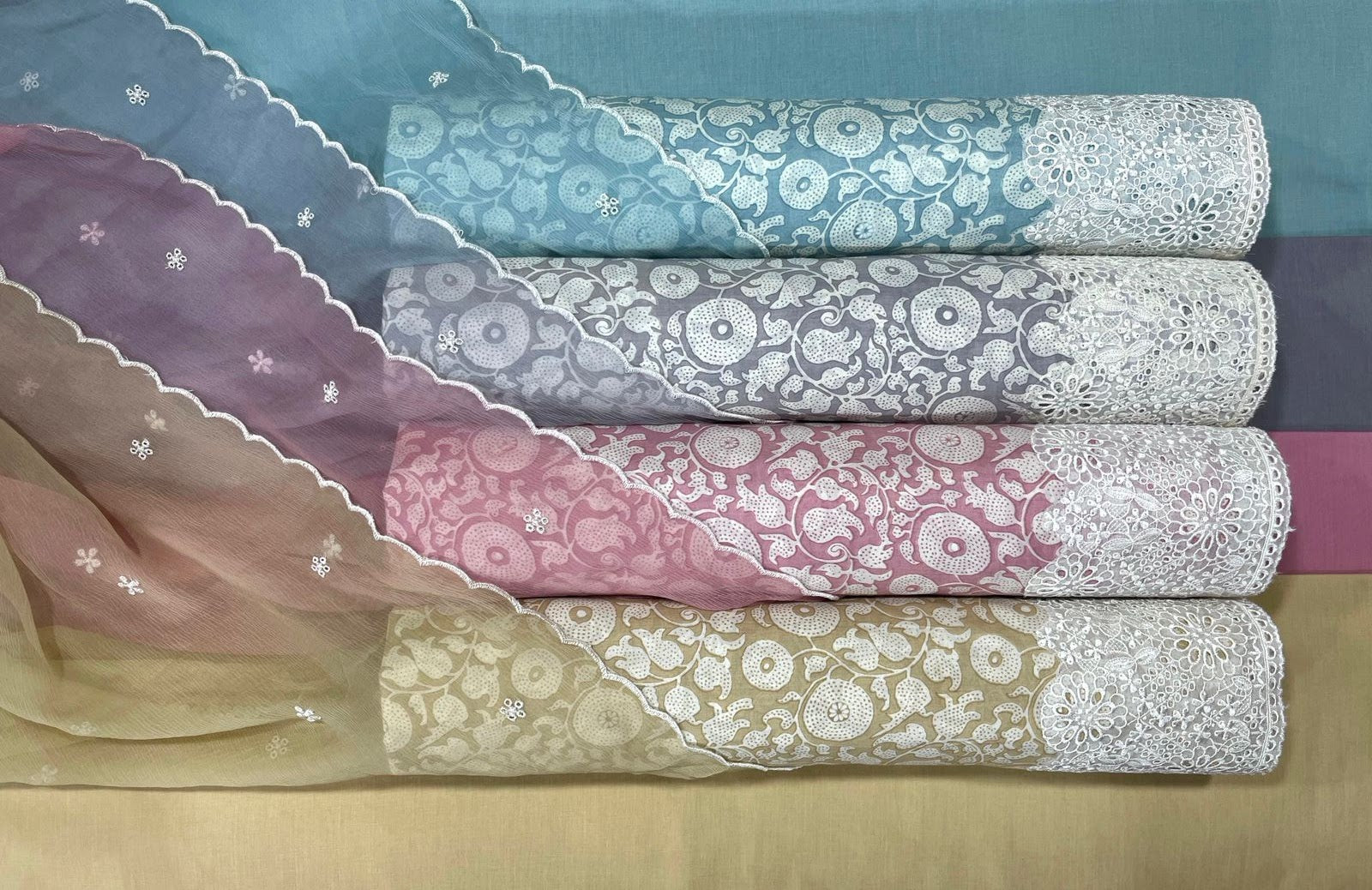 Mizum Naariti Pure Cotton Pant Style Suits