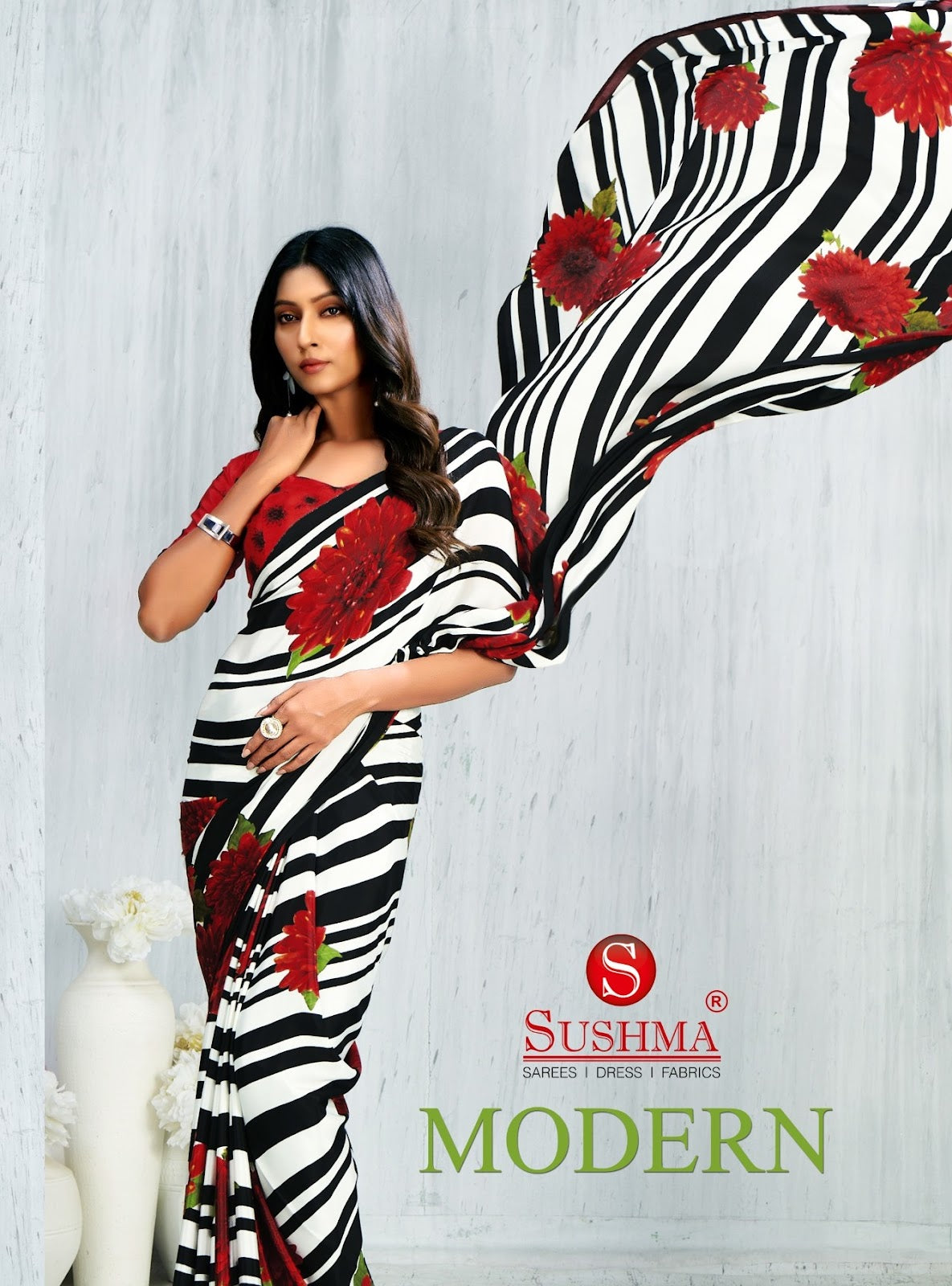 Modern Sushma Sarees Supplier Ahmedabad