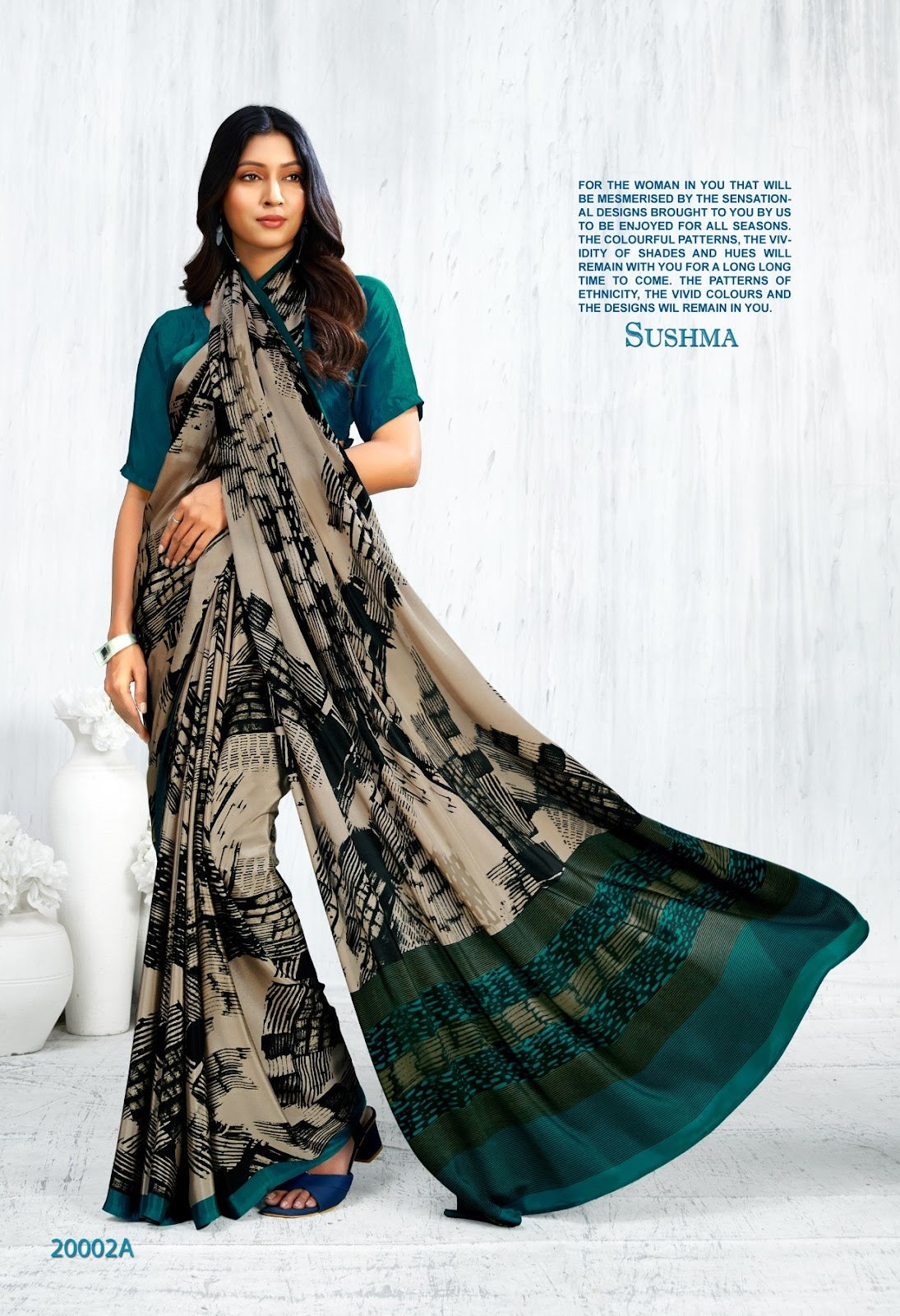 Modern Sushma Sarees Supplier Ahmedabad