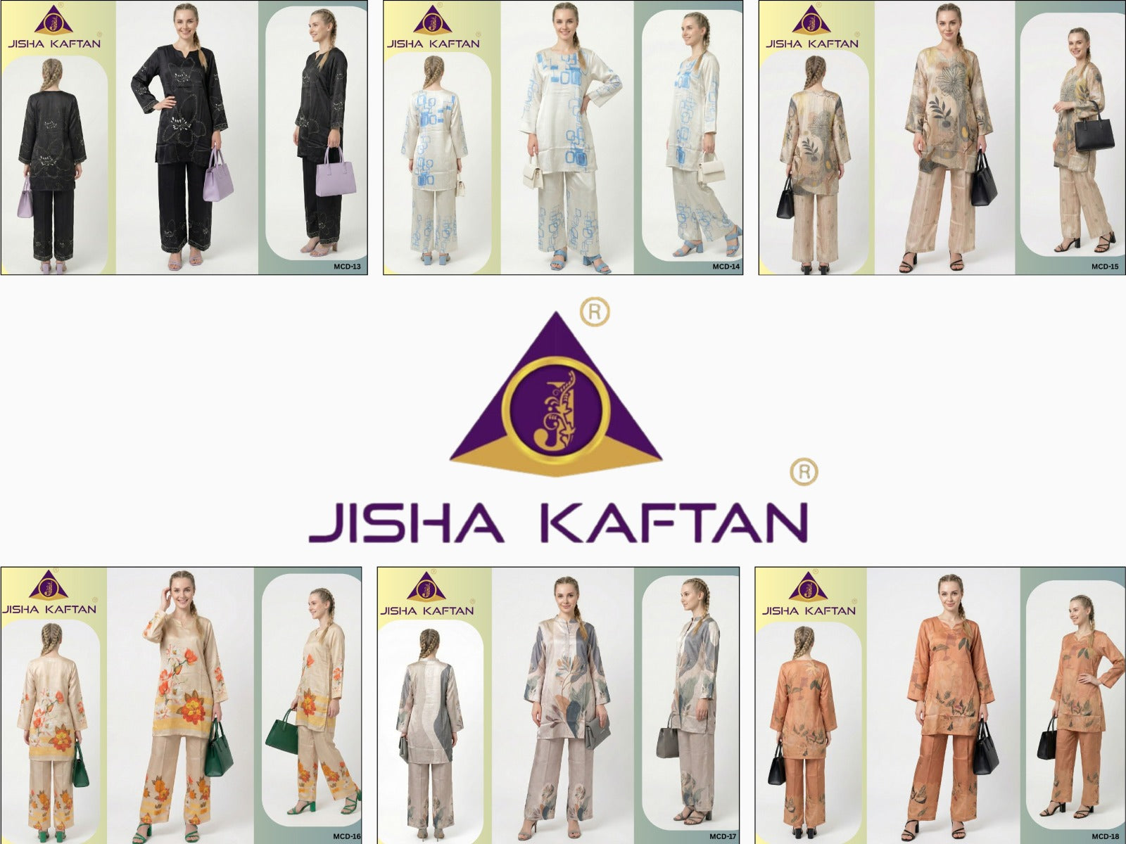 Modern Vol 3 Jelite Jisha Japan Satin Co Ord Set Wholesale Price