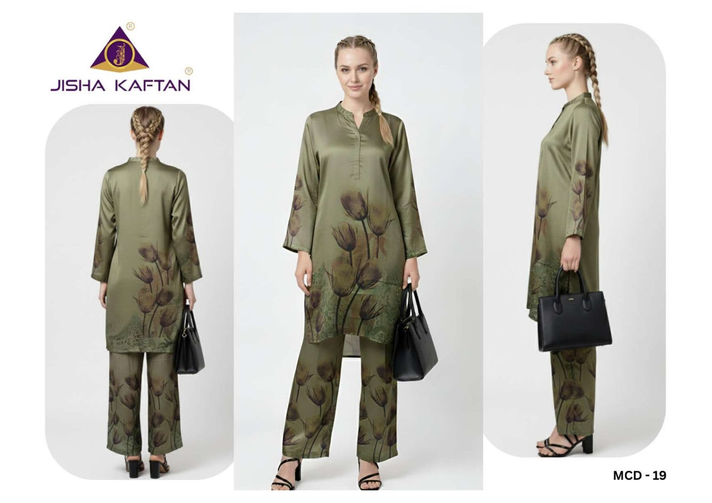 Modern Vol 4 Jelite Jisha Japan Satin Co Ord Set Wholesaler