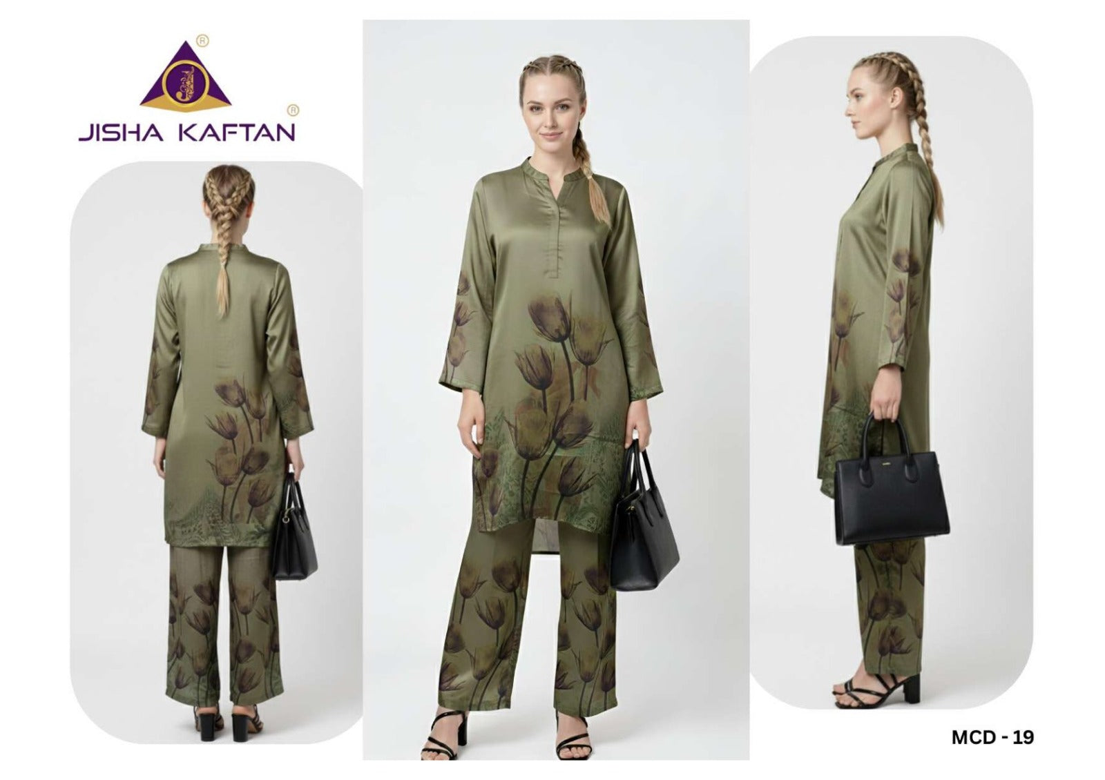 Modern Vol 4 Jelite Jisha Japan Satin Co Ord Set Wholesaler