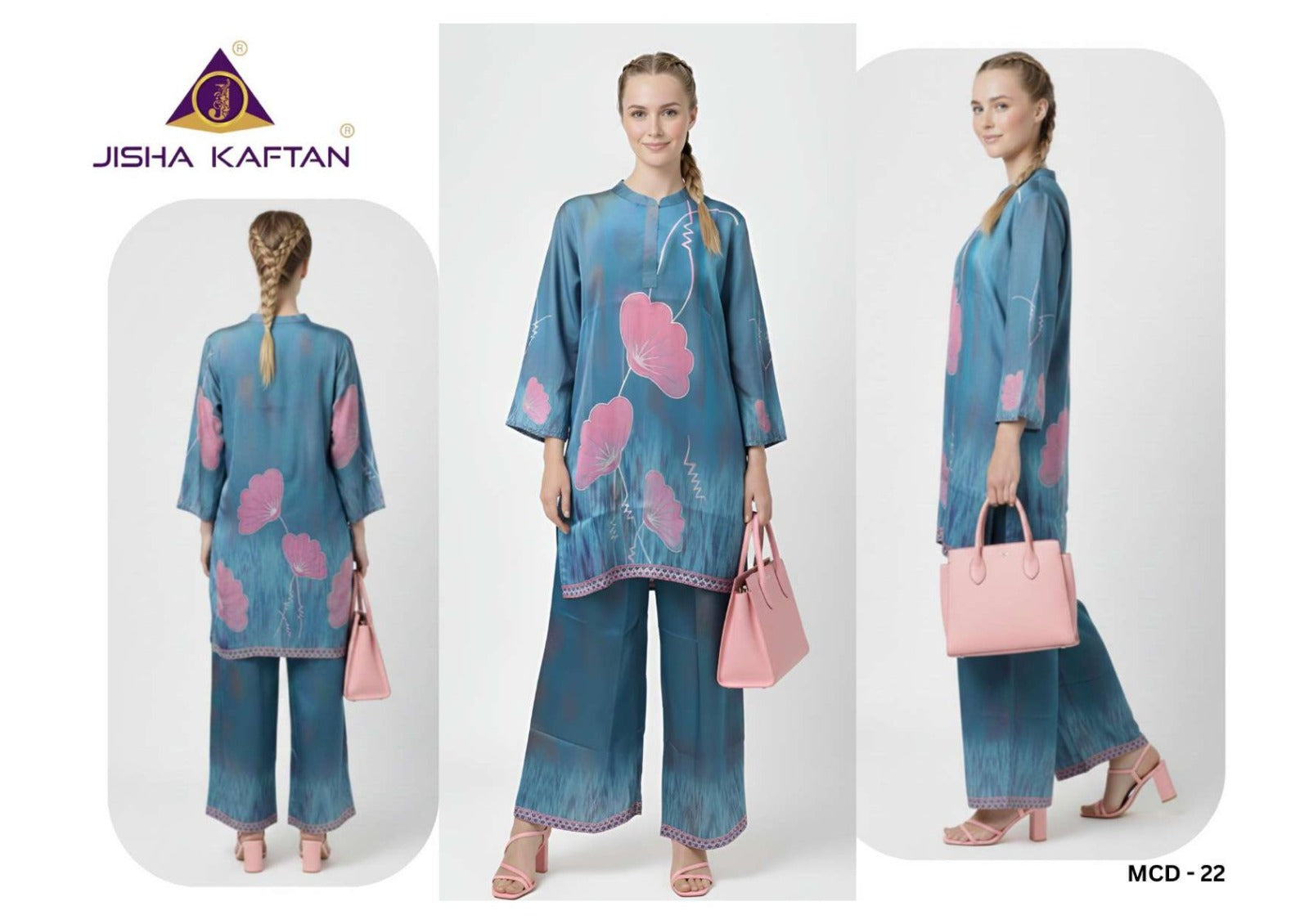 Modern Vol 4 Jelite Jisha Japan Satin Co Ord Set Wholesaler