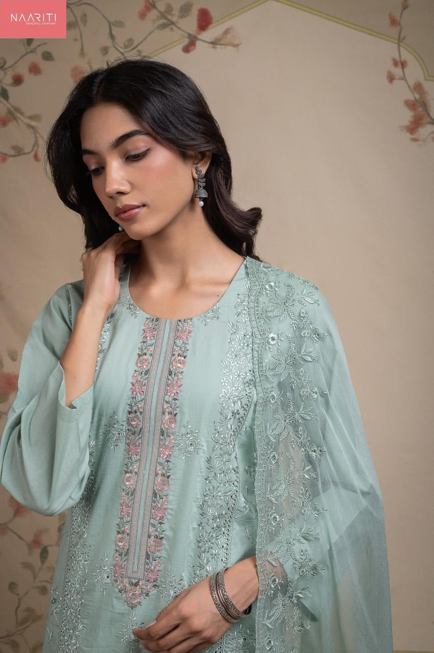 Mogal Naariti Cotton Pant Style Suits Exporter India