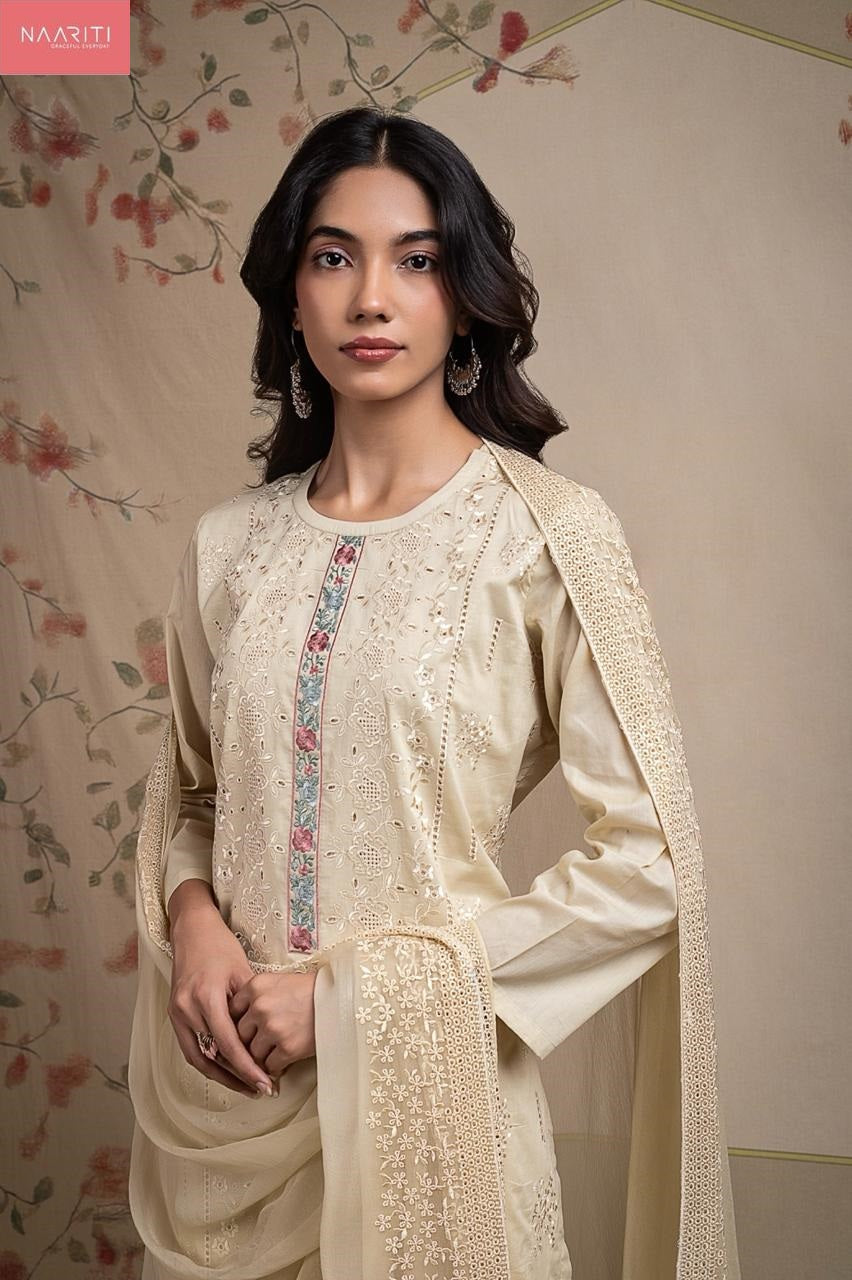 Mogal Naariti Cotton Pant Style Suits Exporter India