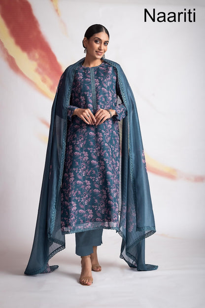 Mogra 4 Naariti Linen Pant Style Suits Exporter Ahmedabad
