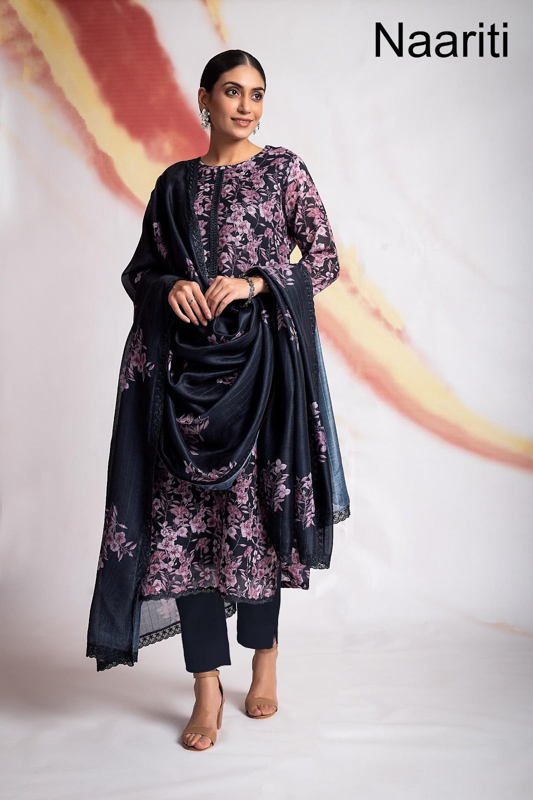 Mogra 4 Naariti Linen Pant Style Suits Exporter Ahmedabad