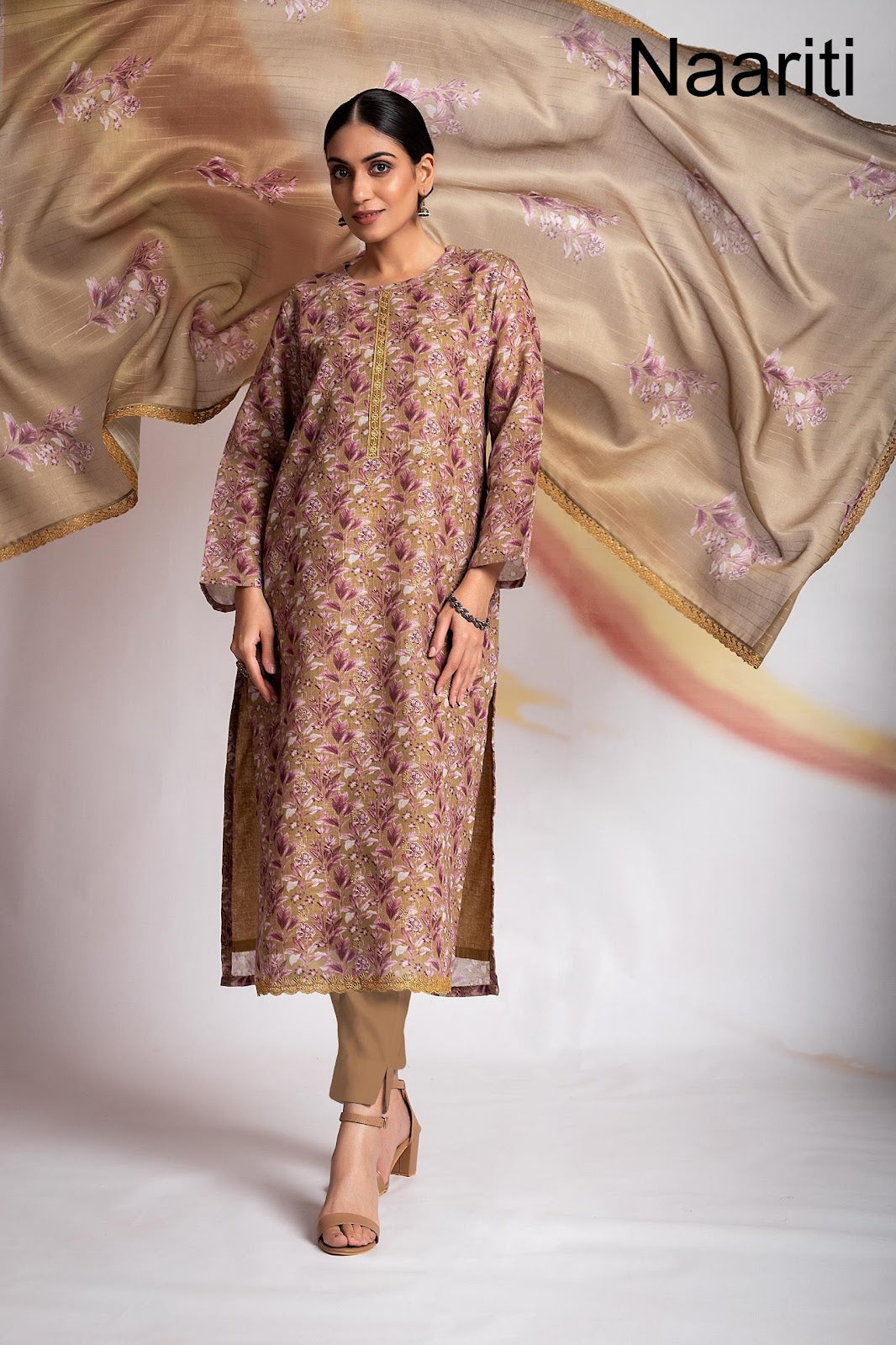 Mogra 4 Naariti Linen Pant Style Suits Exporter Ahmedabad