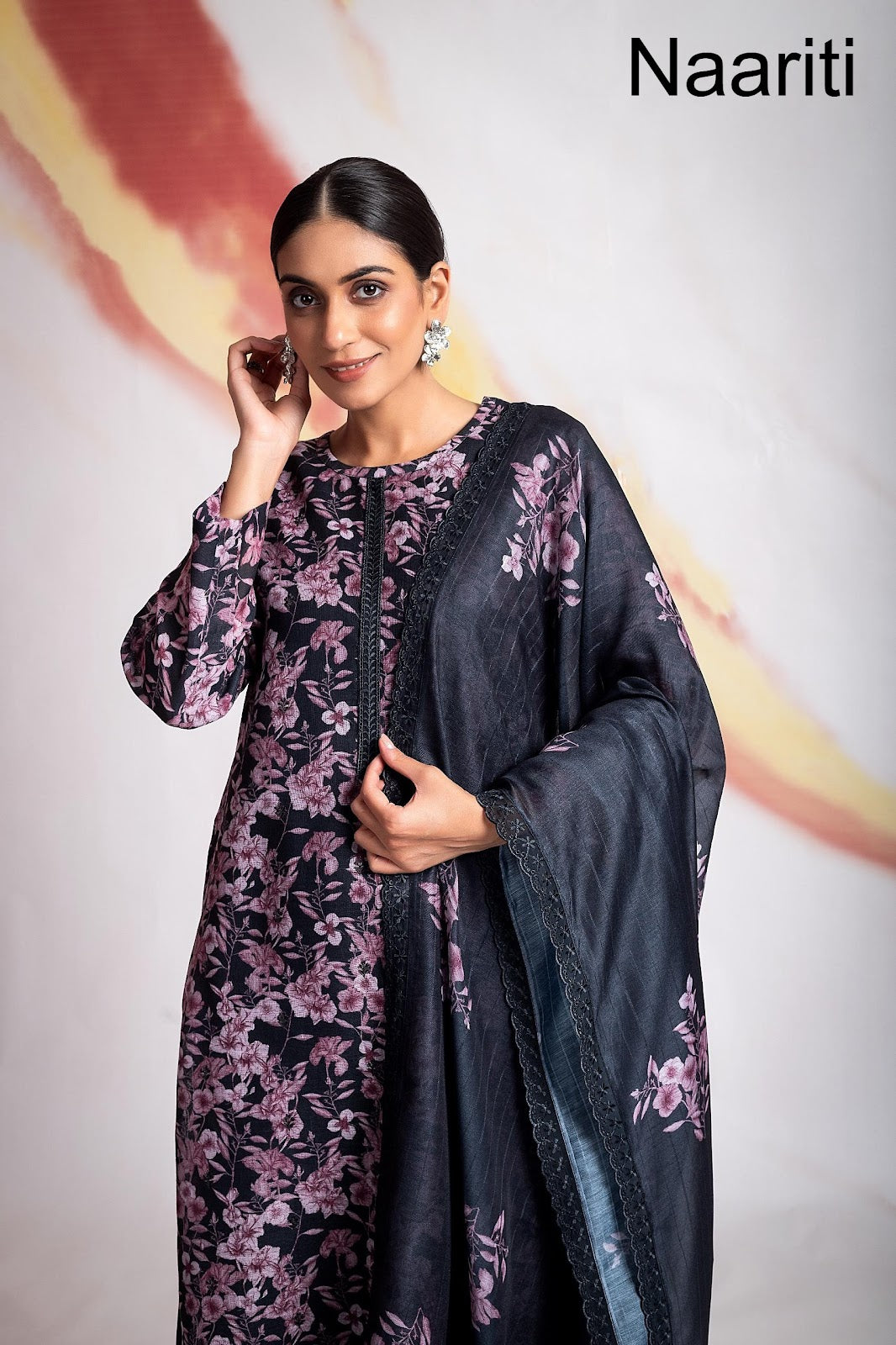 Mogra 4 Naariti Linen Pant Style Suits Exporter Ahmedabad