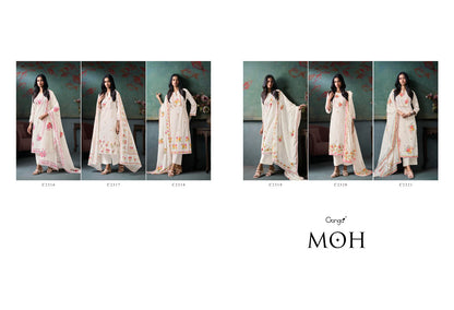 Moh Ganga Cotton Pant Style Suits Exporter India