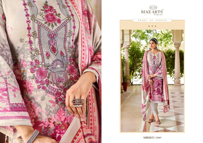Mohabbat Riaz Art Lawn Karachi Salwar Suits Supplier Ahmedabad