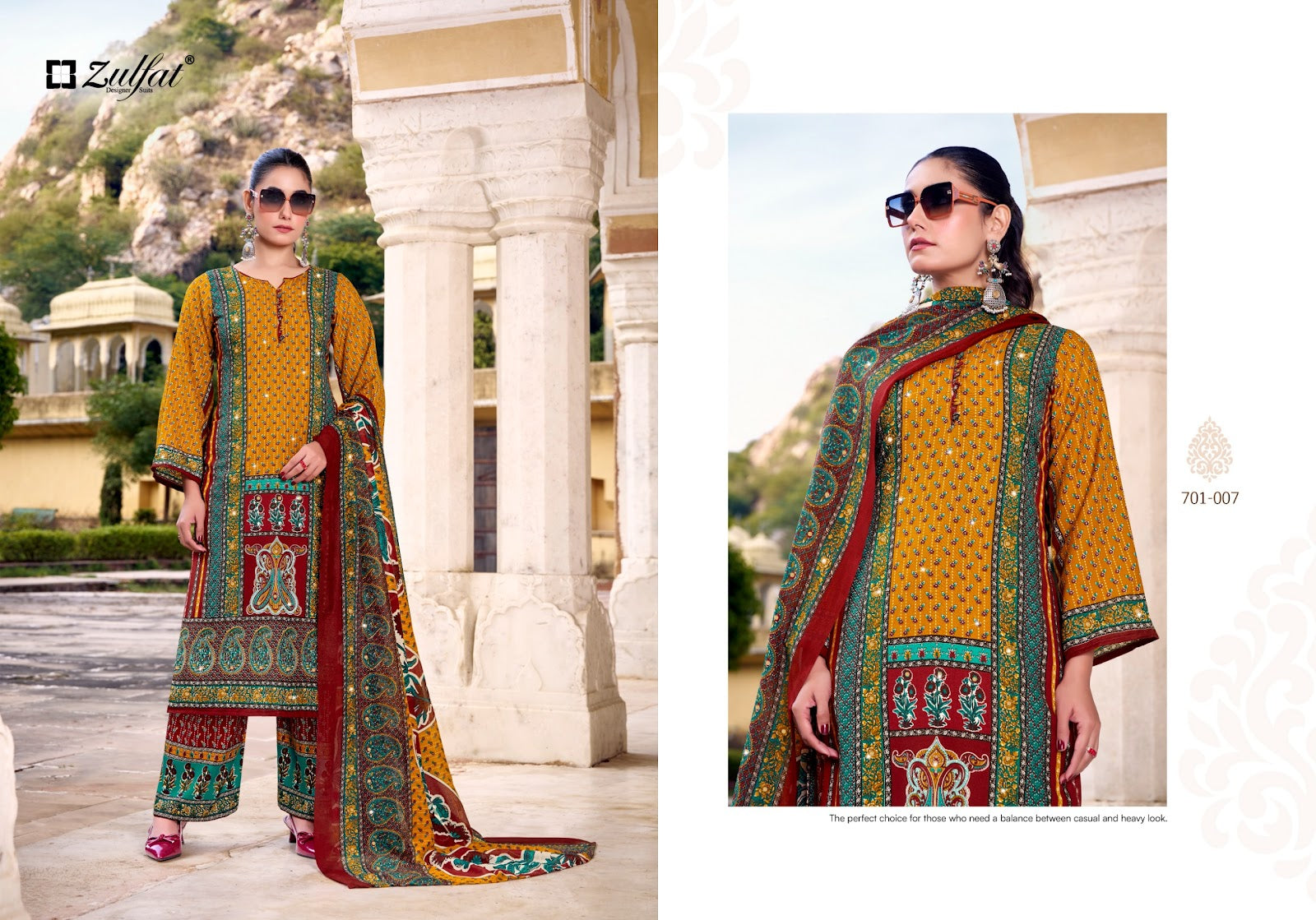 Mohabbat Zulfat Designer Rayon Karachi Salwar Suits Wholesale Price