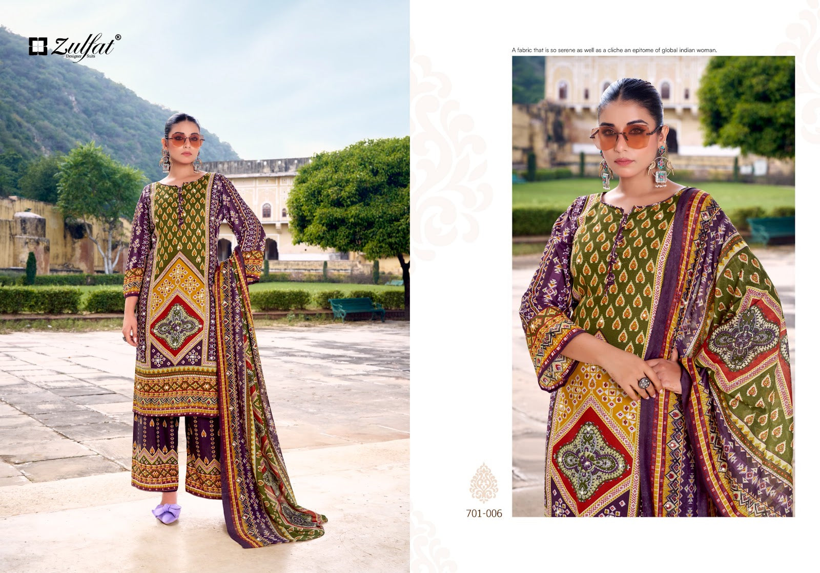 Mohabbat Zulfat Designer Rayon Karachi Salwar Suits Wholesale Price