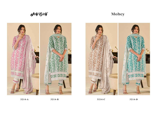 Mohey Jay Vijay Pure Cotton Pant Style Suits Manufacturer Ahmedabad