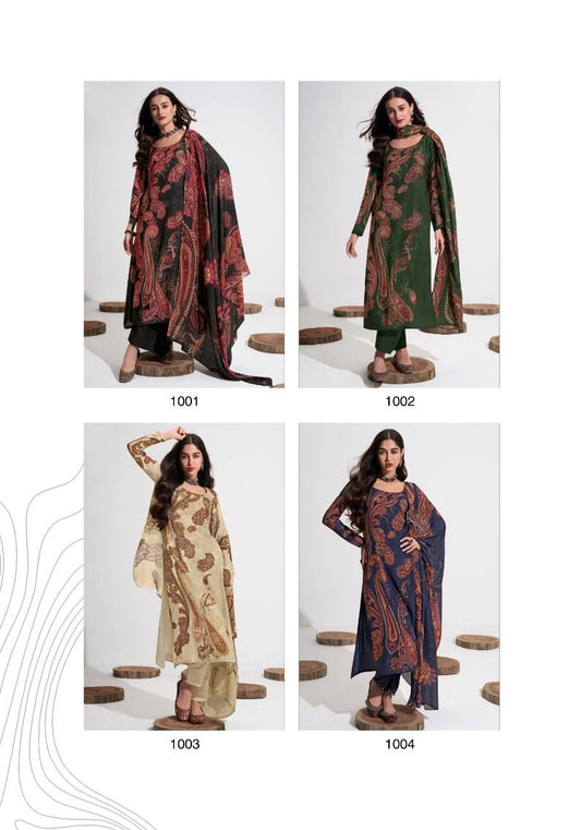 Mohey Yesfab Modal Silk Pant Style Suits Manufacturer Gujarat