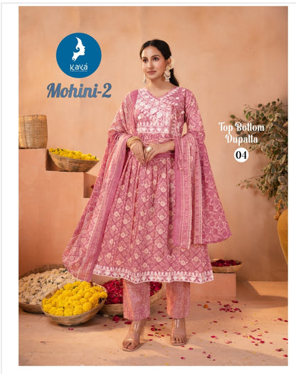 Mohini 2 Kaya Cotton Readymade Anarkali Suits Wholesale