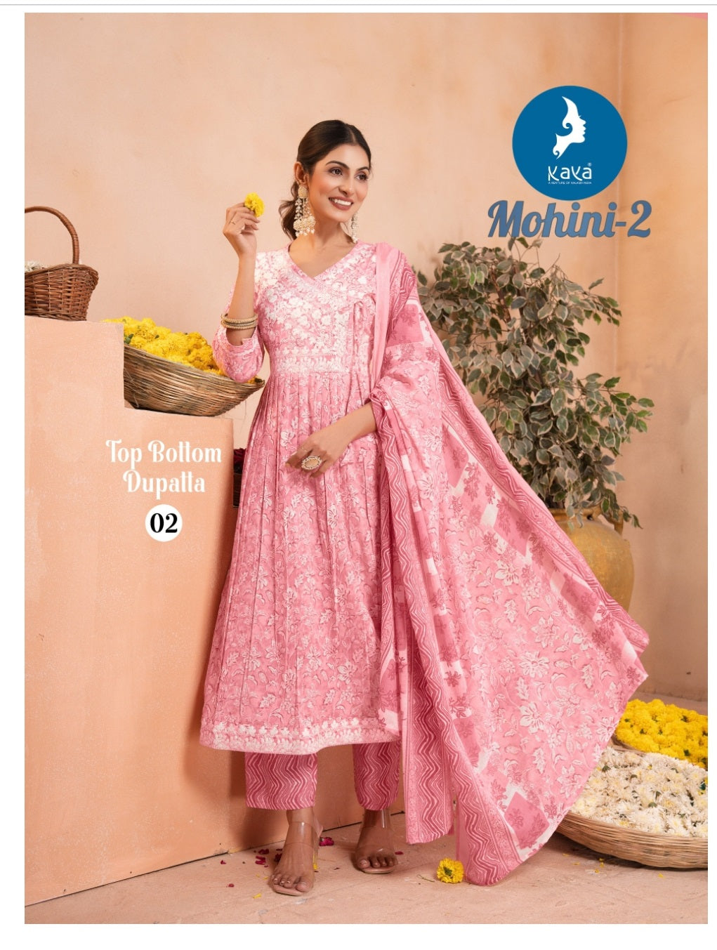 Mohini 2 Kaya Cotton Readymade Anarkali Suits Wholesale
