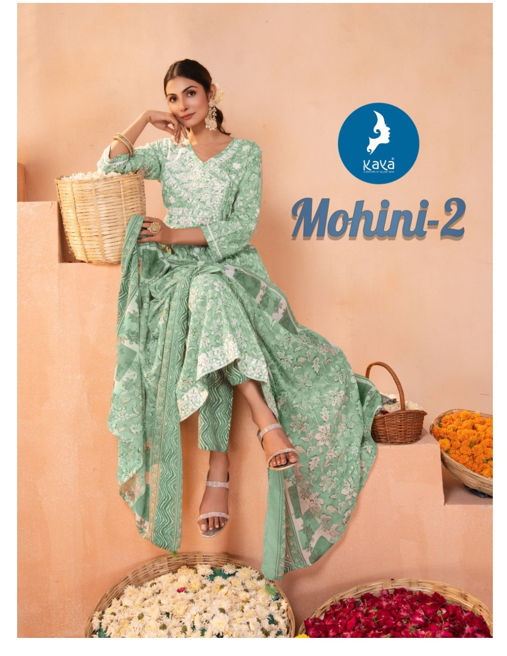Mohini 2 Kaya Cotton Readymade Anarkali Suits Wholesale