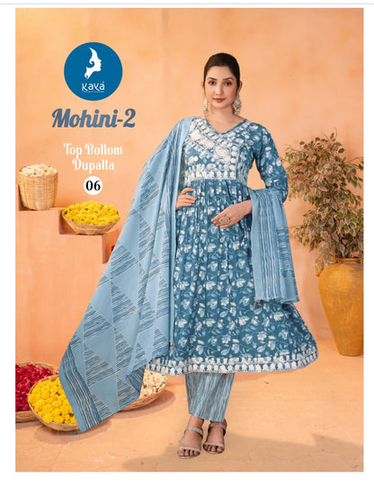 Mohini 2 Kaya Cotton Readymade Anarkali Suits Wholesale