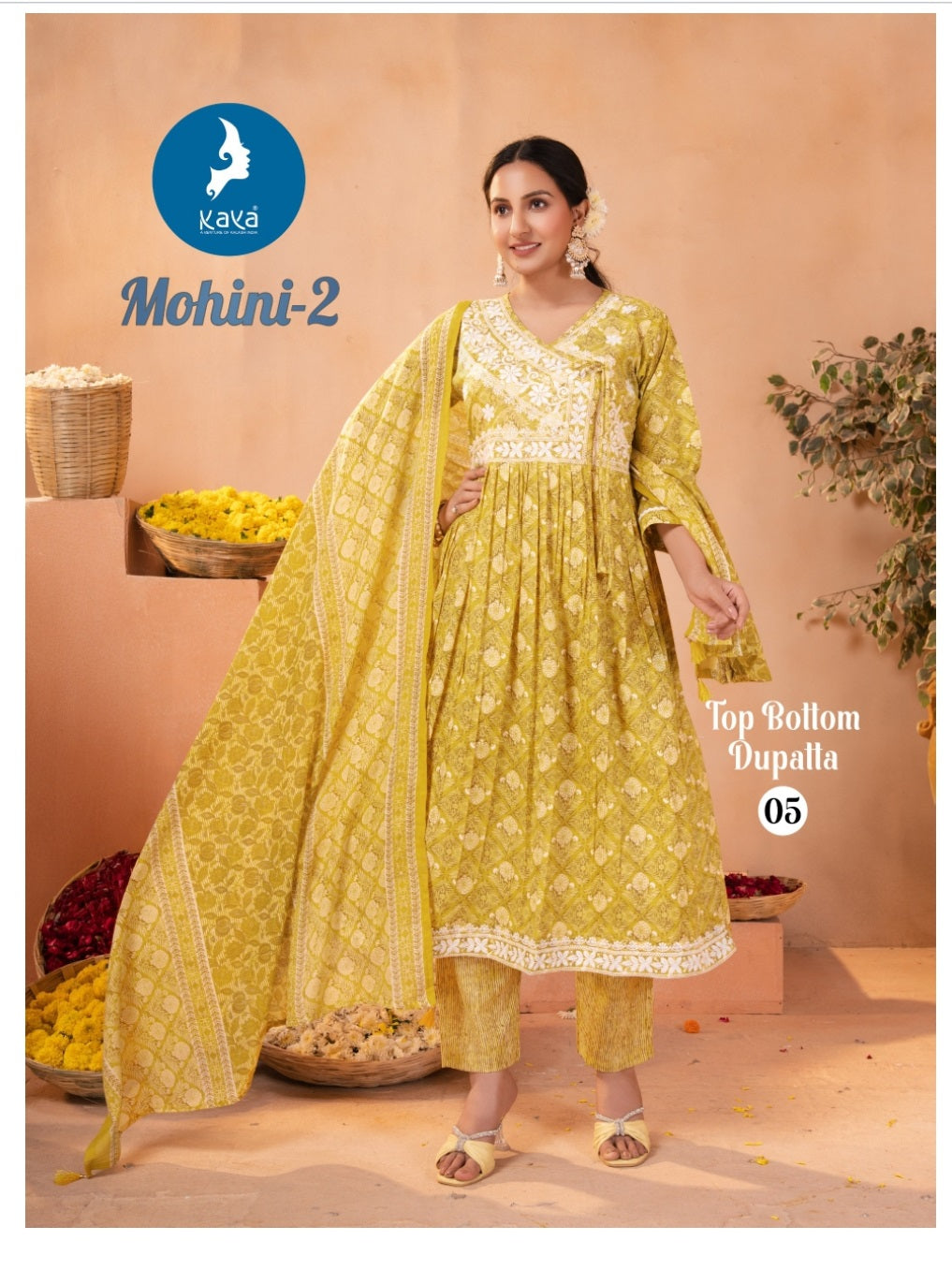 Mohini 2 Kaya Cotton Readymade Anarkali Suits Wholesale