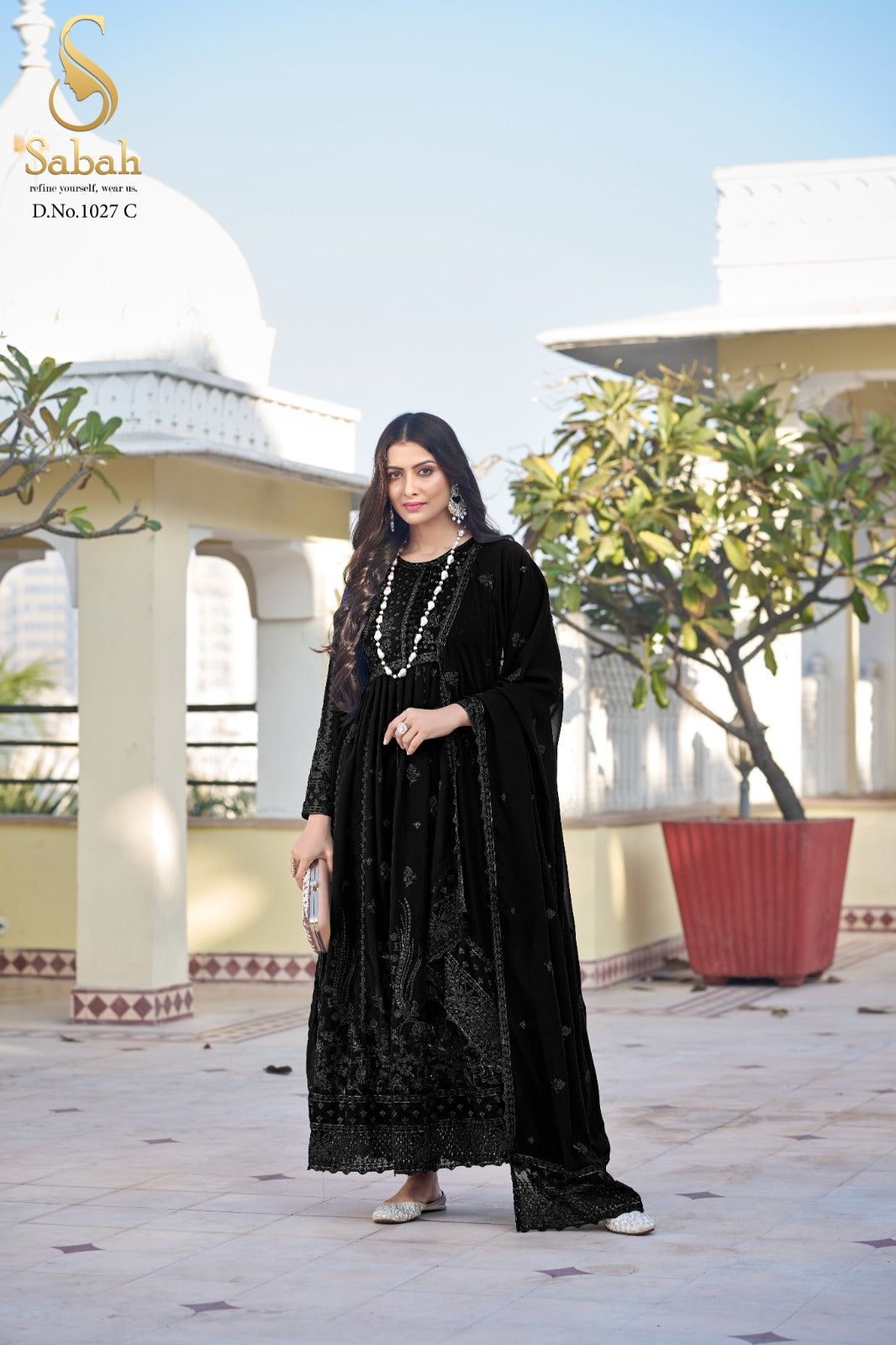 Mohini Sabah Georgette Anarkali Salwar Suits