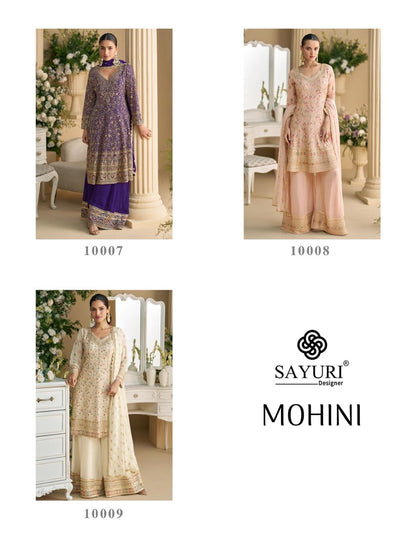 Mohini Sayuri Georgette Pakistani Readymade Suits Manufacturer Ahmedabad