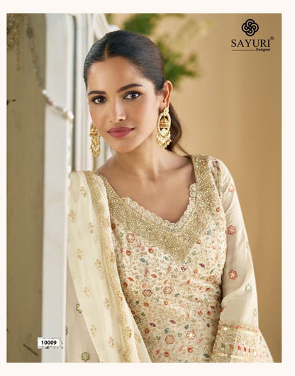 Mohini Sayuri Georgette Pakistani Readymade Suits Manufacturer Ahmedabad