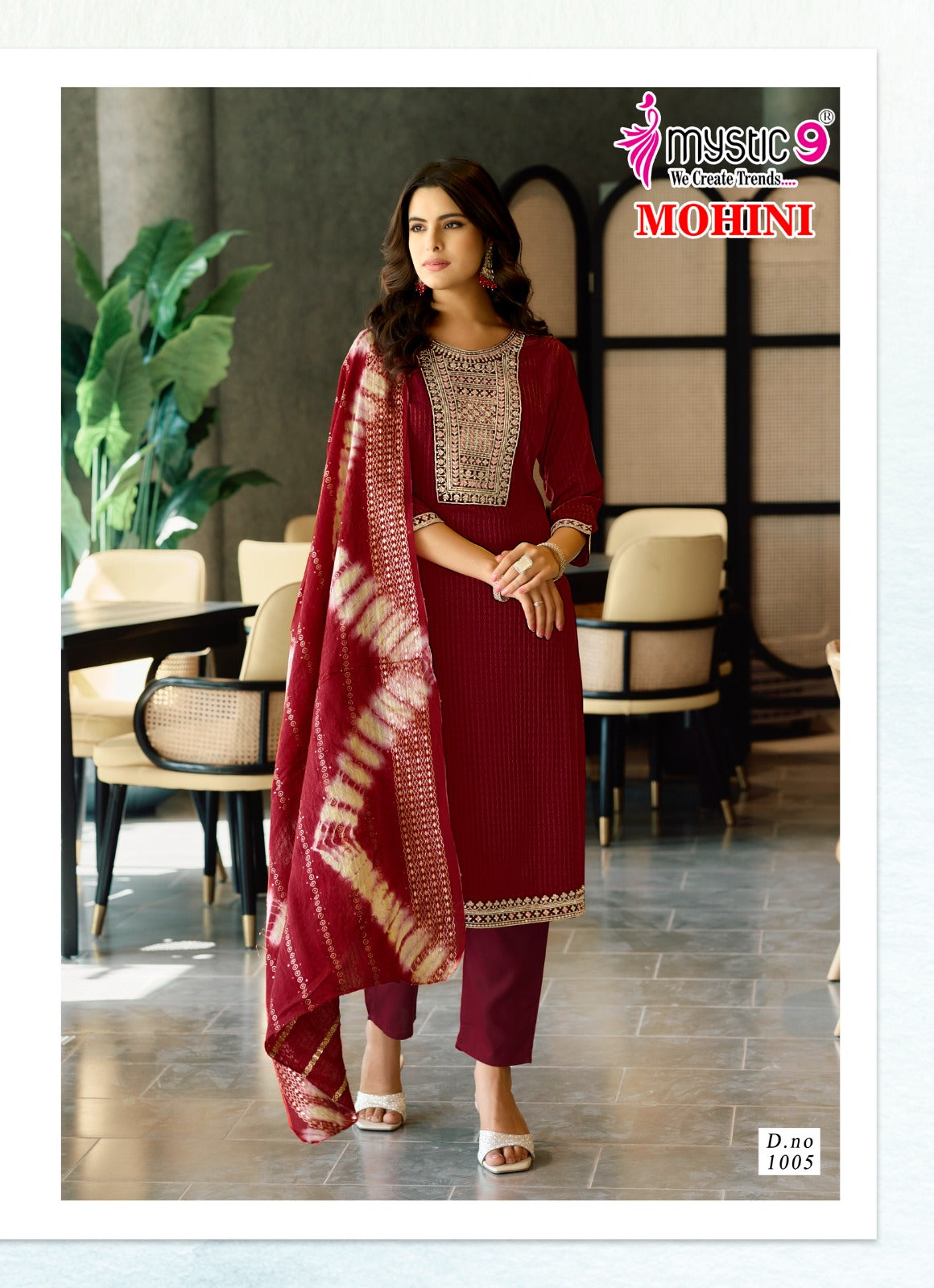 Mohini Vol 1 Mystic 9 Heavy Rayon Readymade Suits Supplier India