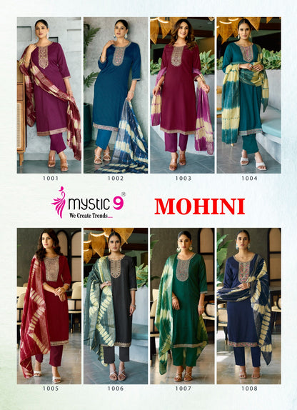 Mohini Vol 1 Mystic 9 Heavy Rayon Readymade Suits Supplier India