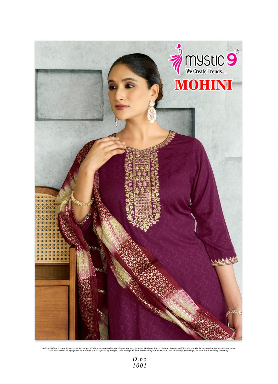 Mohini Vol 1 Mystic 9 Heavy Rayon Readymade Suits Supplier India