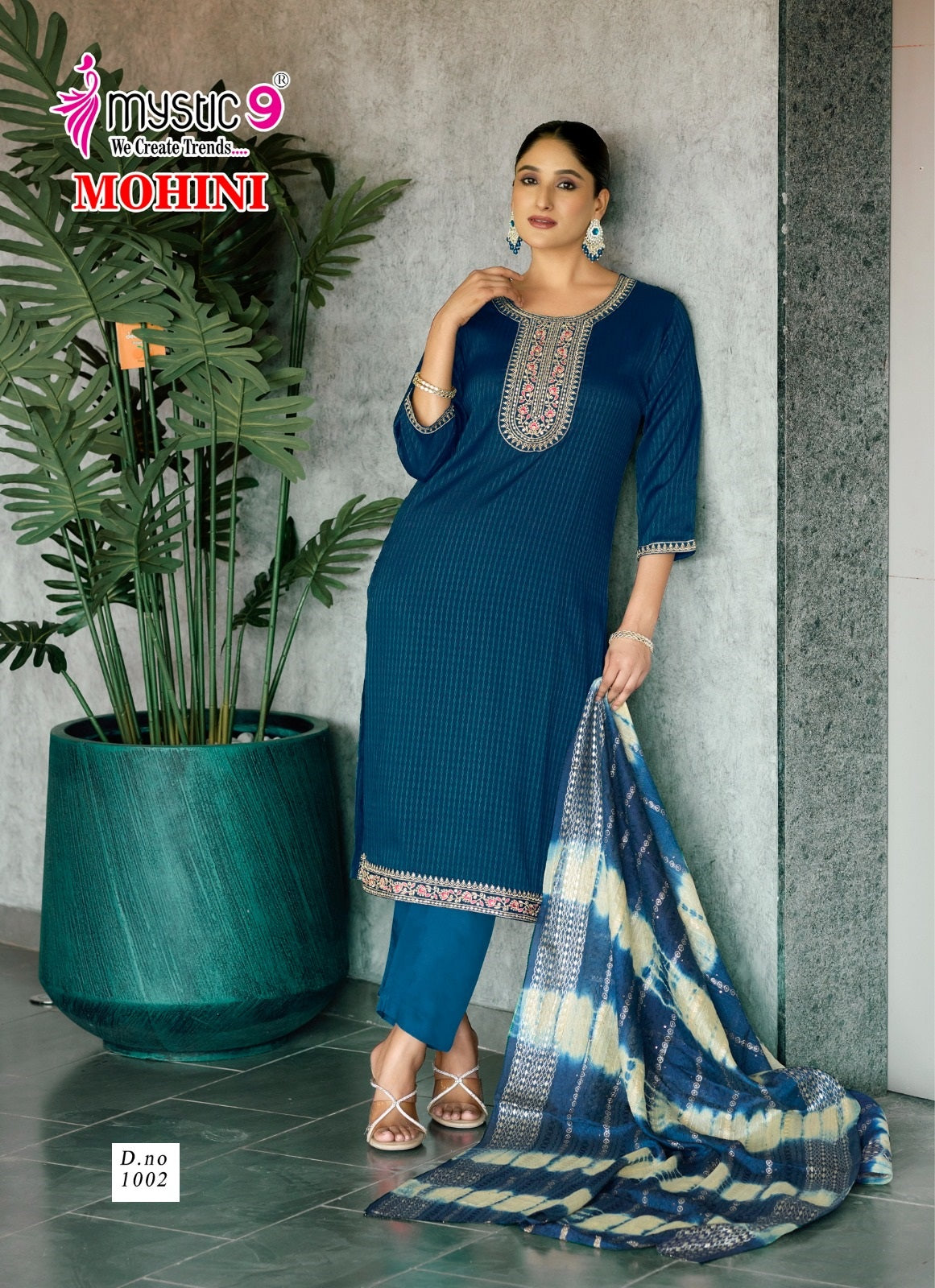 Mohini Vol 1 Mystic 9 Heavy Rayon Readymade Suits Supplier India