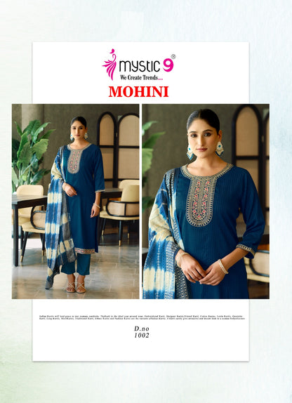 Mohini Vol 1 Mystic 9 Heavy Rayon Readymade Suits Supplier India