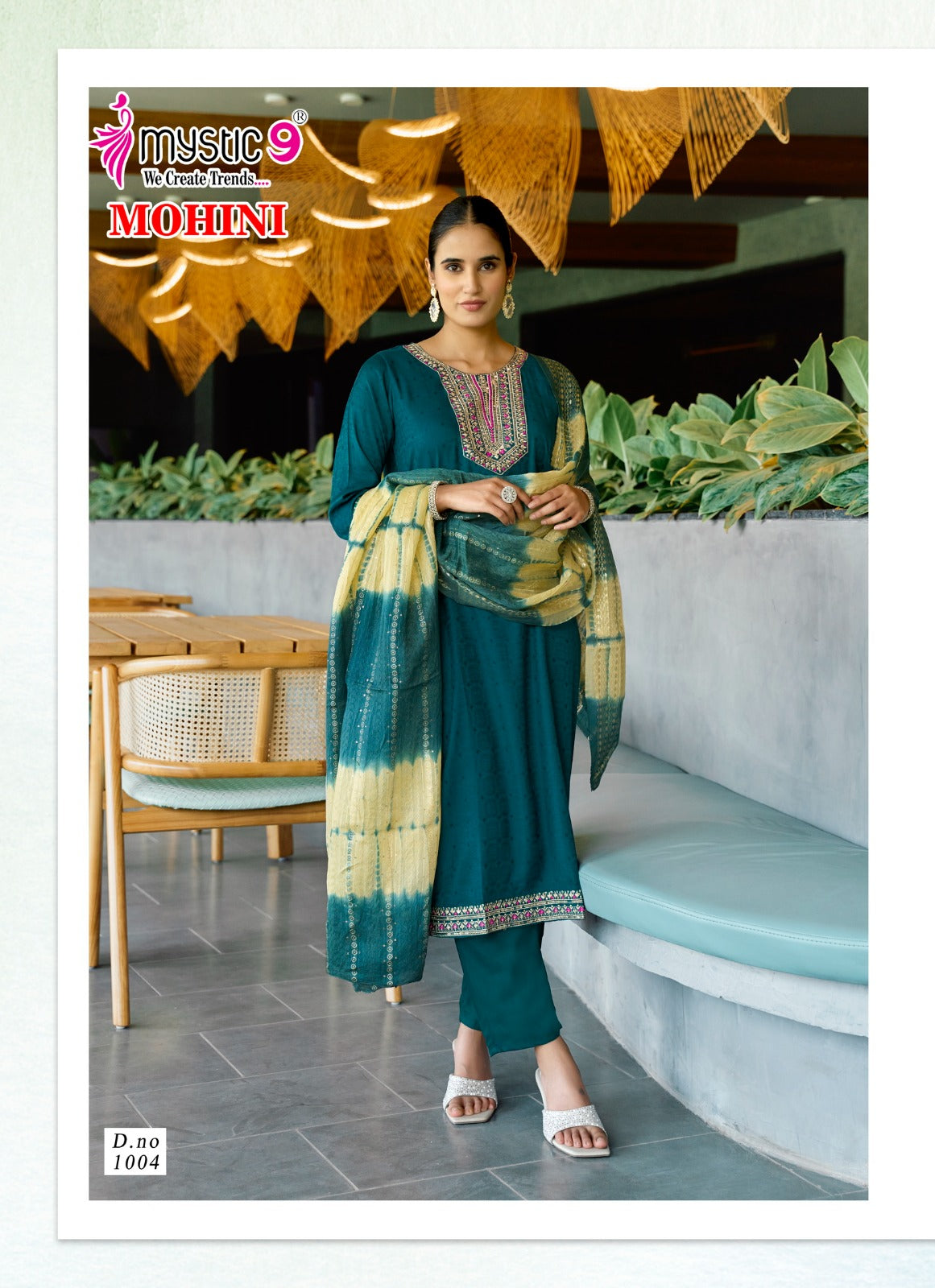 Mohini Vol 1 Mystic 9 Heavy Rayon Readymade Suits Supplier India