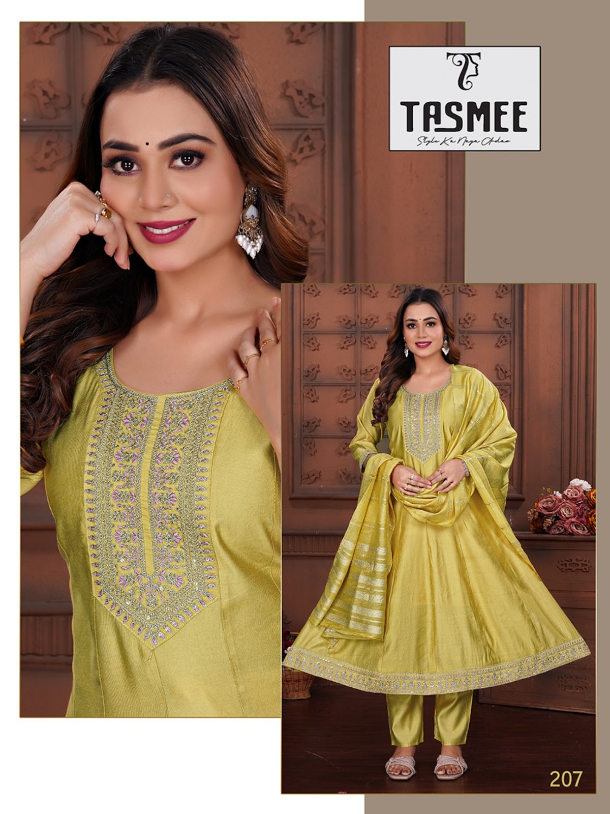 Mohini Vol 2 Tasmee Gadwal Readymade Anarkali Suits Manufacturer India