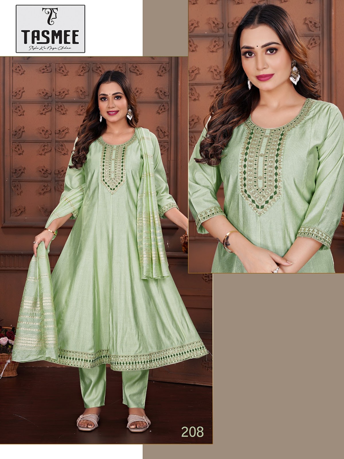 Mohini Vol 2 Tasmee Gadwal Readymade Anarkali Suits Manufacturer India