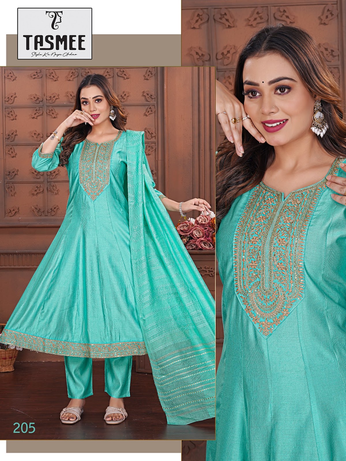 Mohini Vol 2 Tasmee Gadwal Readymade Anarkali Suits Manufacturer India