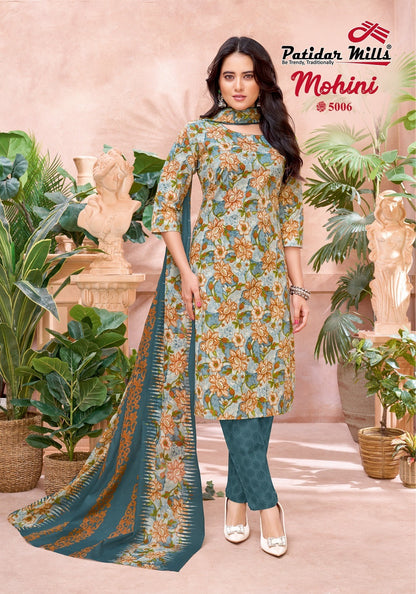 Mohini Vol 5 Patidar Mills Readymade Cotton Pant Suits Manufacturer Ahmedabad