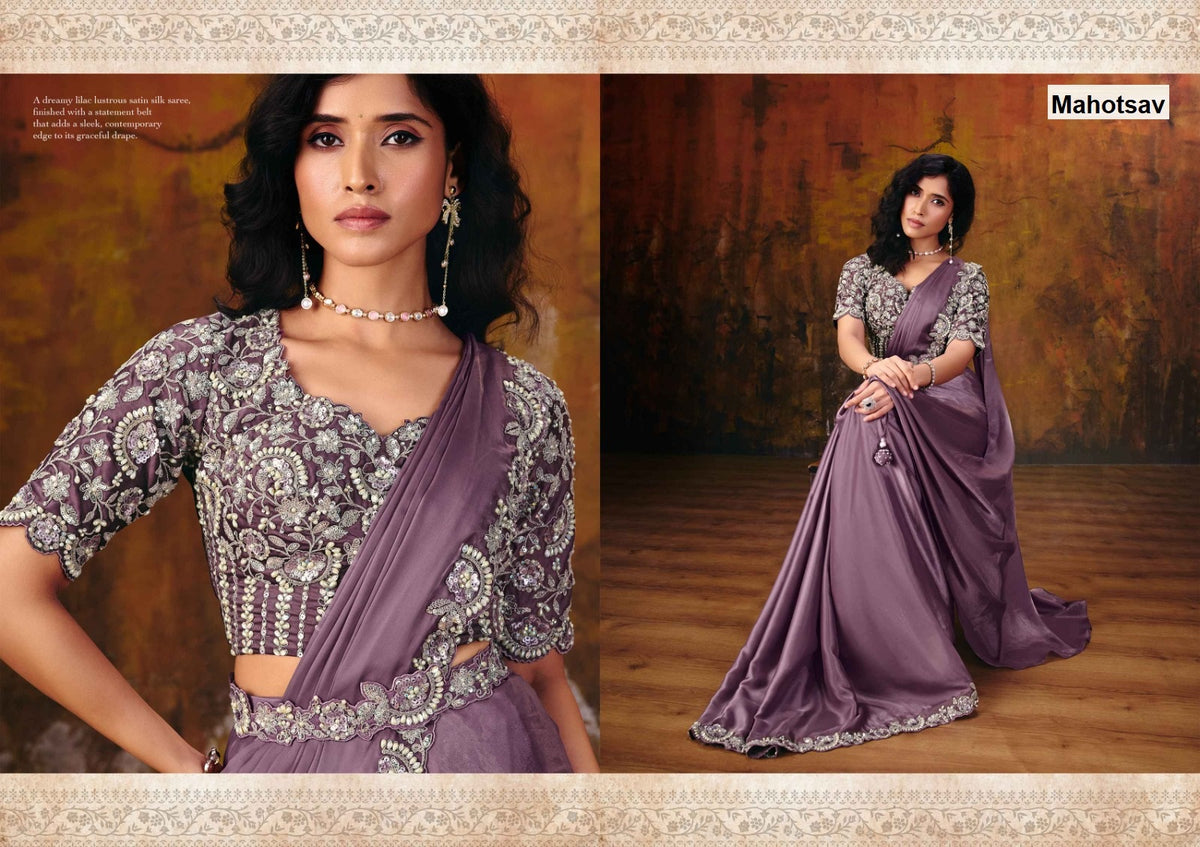 Mohmanthan 15700 Odyssey Mahotsav Ready To Wear Saree Manufacturer