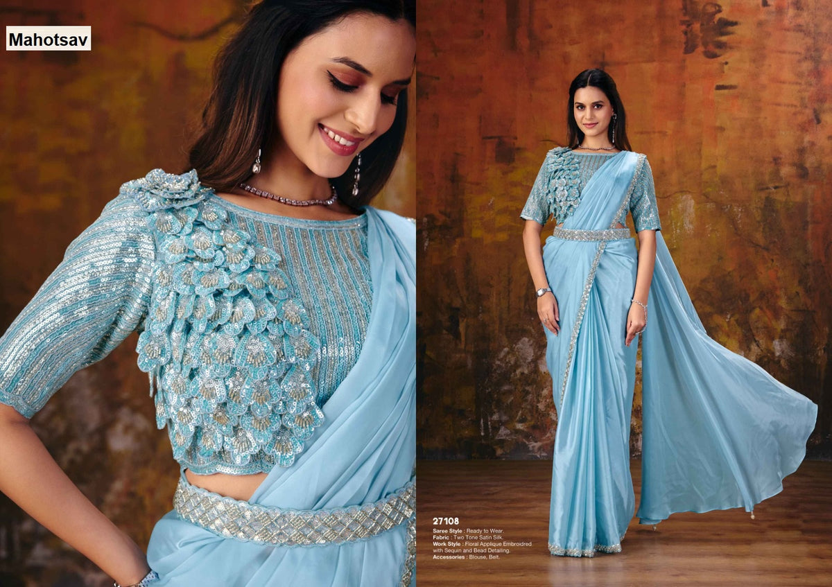 Mohmanthan 15700 Odyssey Mahotsav Ready To Wear Saree Manufacturer