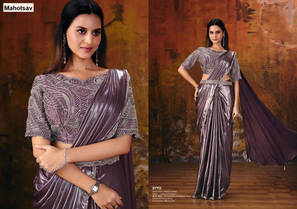Mohmanthan 15700 Odyssey Mahotsav Ready To Wear Saree Manufacturer