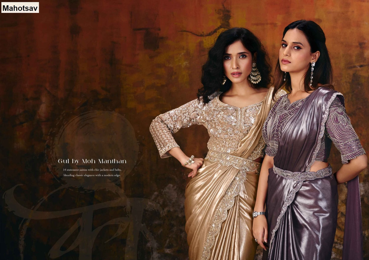 Mohmanthan 15700 Odyssey Mahotsav Ready To Wear Saree Manufacturer