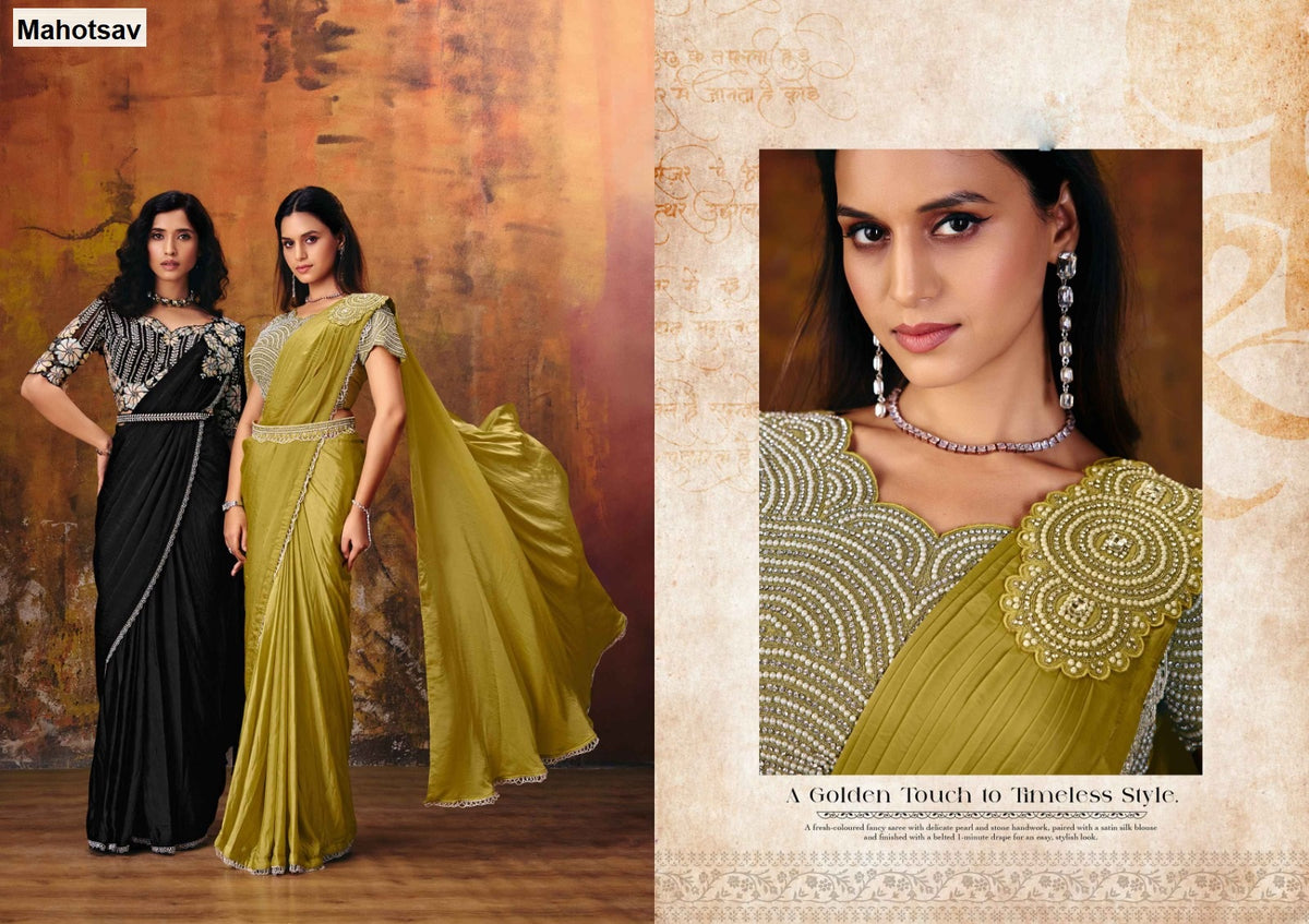 Mohmanthan 15700 Odyssey Mahotsav Ready To Wear Saree Manufacturer
