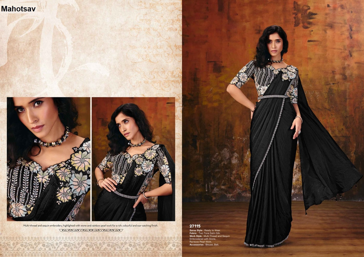 Mohmanthan 15700 Odyssey Mahotsav Ready To Wear Saree Manufacturer
