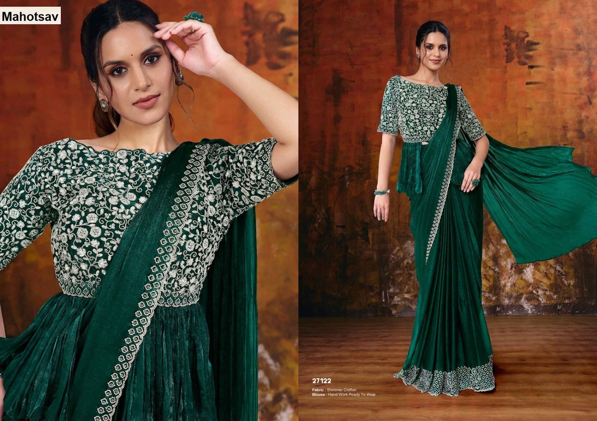Mohmanthan 15700 Odyssey Mahotsav Ready To Wear Saree Manufacturer