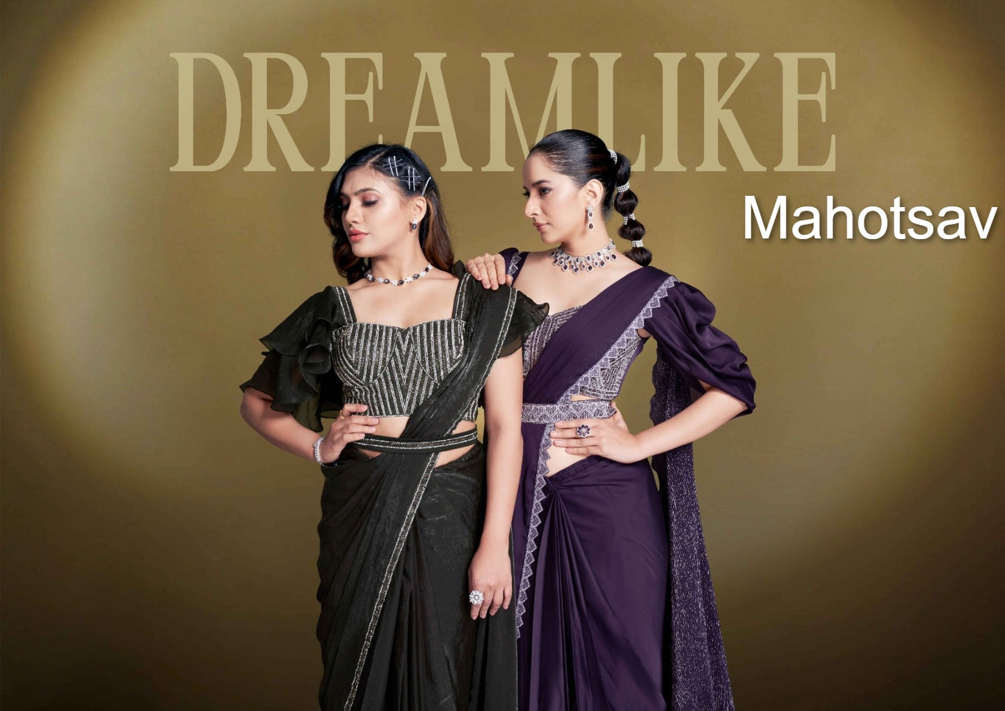 Mohmanthan 25500 Mahotsav Ready To Wear Saree Wholesaler
