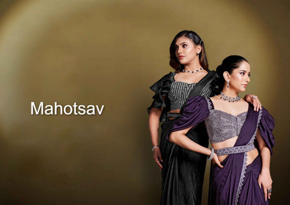 Mohmanthan 25500 Mahotsav Ready To Wear Saree Wholesaler