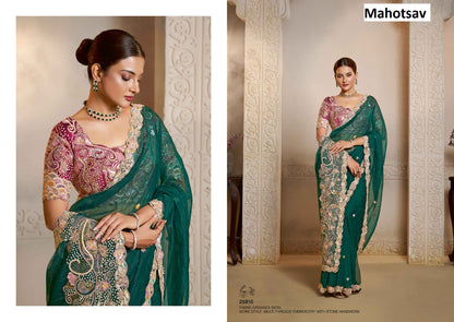 Mohmanthan 25800 Riwahyat Mahotsav Sarees Wholesale Rate