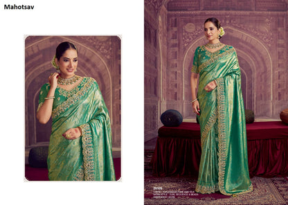 Mohmanthan 26100 Aaradhya Mahotsav Sarees Supplier Ahmedabad