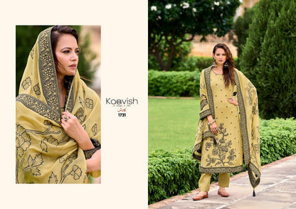 Moksha Kaavish Pure Organza Pant Style Suits Wholesale Price
