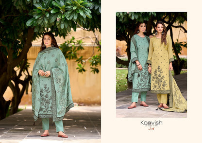 Moksha Kaavish Pure Organza Pant Style Suits Wholesale Price